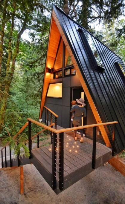 Вилла The Treeframe Cabin Индекс Экстерьер фото