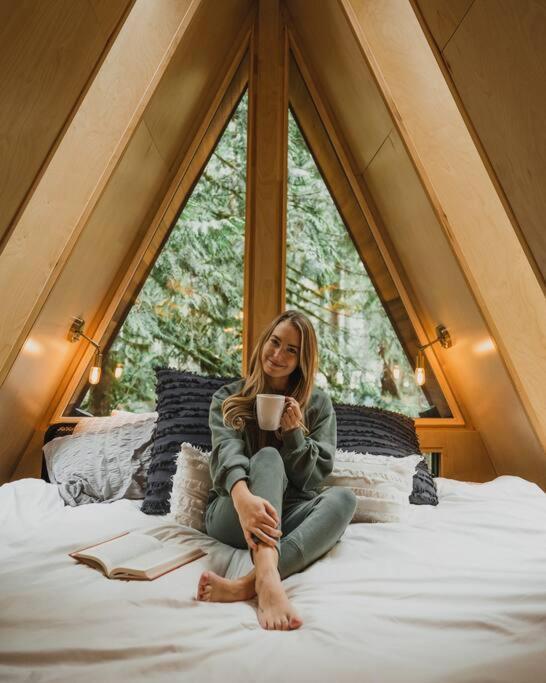 Вилла The Treeframe Cabin Индекс Экстерьер фото