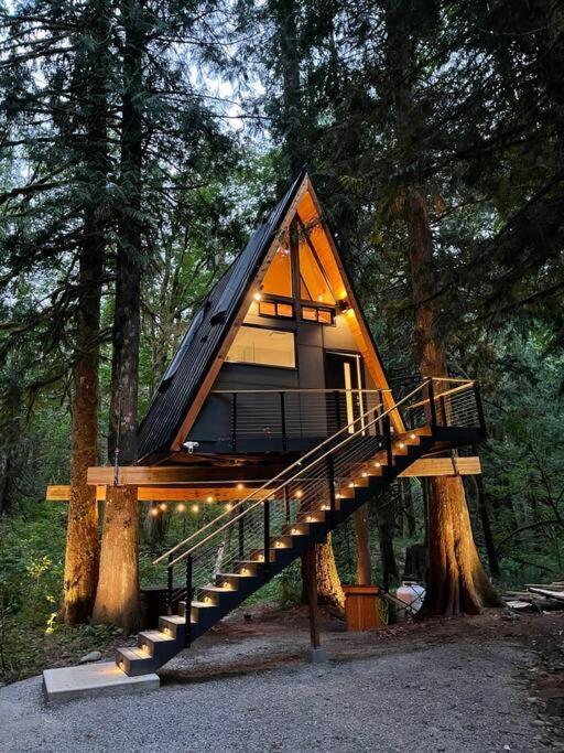 Вилла The Treeframe Cabin Индекс Экстерьер фото