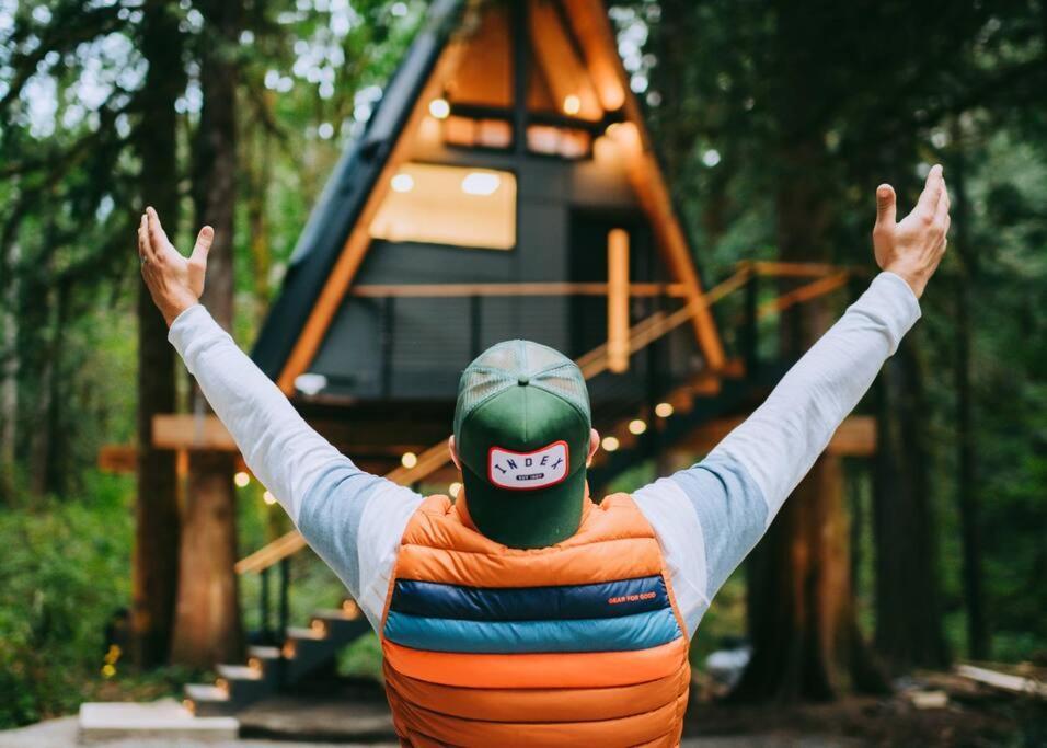Вилла The Treeframe Cabin Индекс Экстерьер фото
