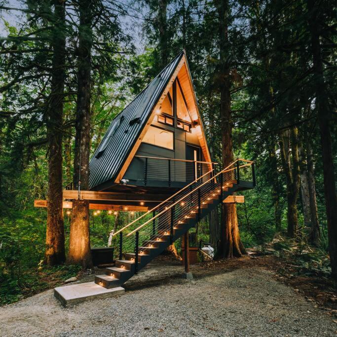 Вилла The Treeframe Cabin Индекс Экстерьер фото