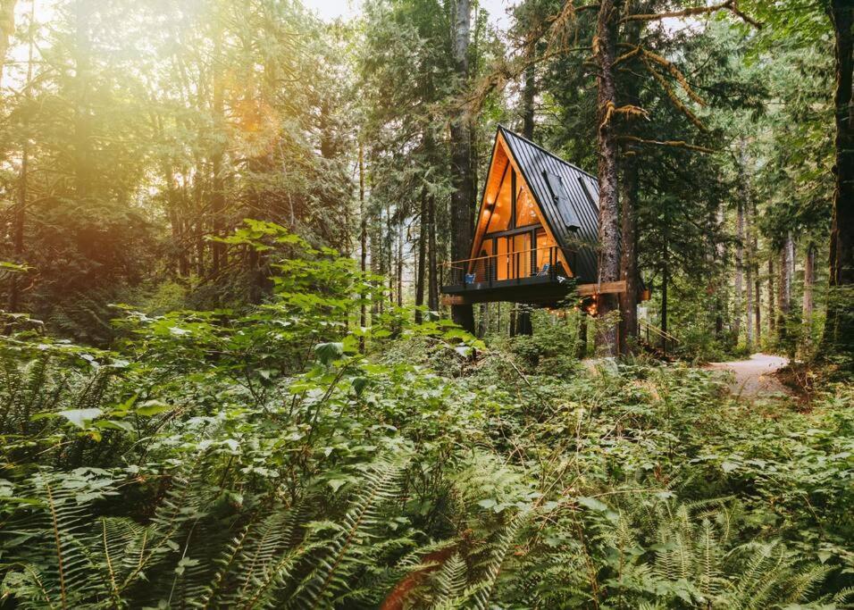 Вилла The Treeframe Cabin Индекс Экстерьер фото