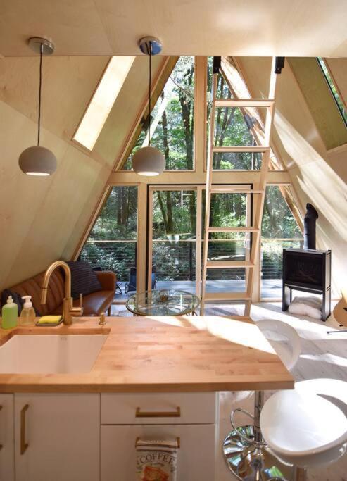 Вилла The Treeframe Cabin Индекс Экстерьер фото