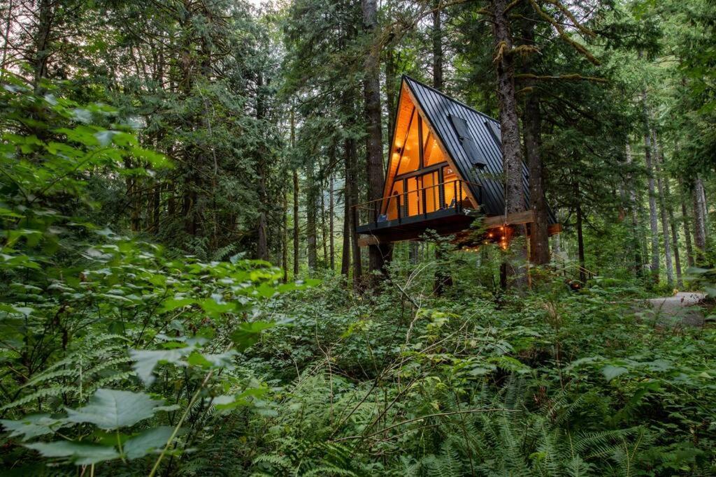 Вилла The Treeframe Cabin Индекс Экстерьер фото